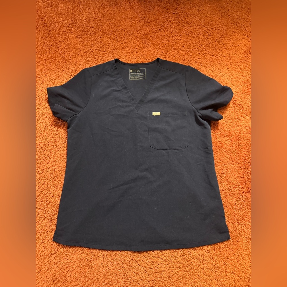 Figs Technical Collection V- Neck Scrub Top